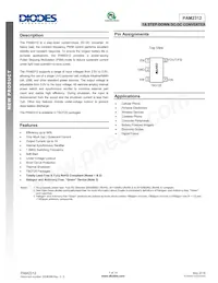 PAM2312AABADJ-DB Datenblatt Cover