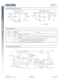 PAM2312AABADJ-DB Datasheet Pagina 2