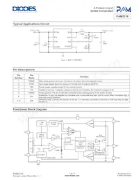 PAM2316AGCADJ數據表 頁面 2