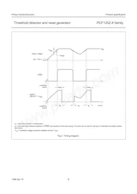 PCF1252-6T/F4 Datasheet Page 6