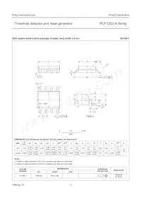 PCF1252-6T/F4 Datasheet Page 11