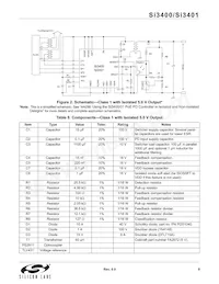 SI3400-E1-GM Datasheet Page 9