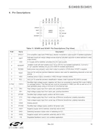 SI3400-E1-GM Datasheet Page 15