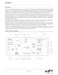 SI3453C-B02-GMR Datasheet Pagina 2