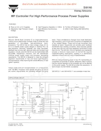 SI9140DY-T1-E3 Datenblatt Cover