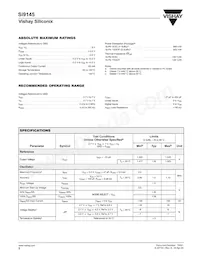 SI9145BY-T1-E3 Datasheet Page 2