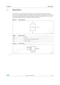 STM1001SBWX6F Datasheet Page 5