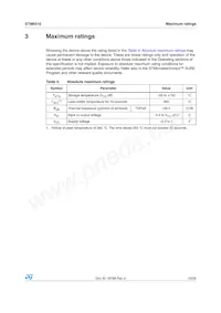 STM6510RCACDG6F Datasheet Pagina 13