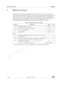 STM6519APBBUB6F Datasheet Pagina 14