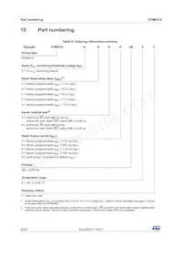 STM6519APBBUB6F Datasheet Pagina 20