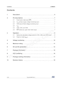 STM6905TWEDS6F Datasheet Pagina 2