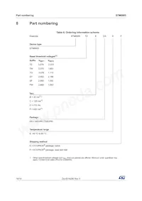 STM6905TWEDS6F Datasheet Pagina 16