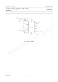 TDA3606T/N1數據表 頁面 10