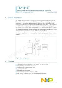 TEA1612T/N1 Datasheet Copertura