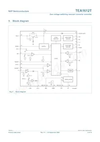 TEA1612T/N1 Datasheet Pagina 3