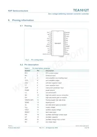 TEA1612T/N1 Datasheet Pagina 4