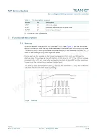 TEA1612T/N1 Datasheet Pagina 5