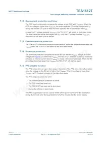 TEA1612T/N1 Datasheet Pagina 10