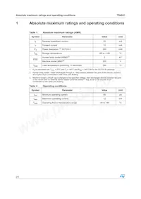 TS4041EILT-1.2 Datasheet Page 2