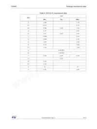 TS4061BILT-1.25 Datasheet Pagina 9