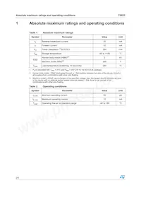 TS822IZ-AP Datasheet Page 2