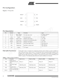 U6808B-MFPY Datasheet Pagina 2