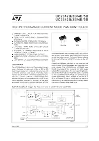 UC3845BNST Datasheet Cover