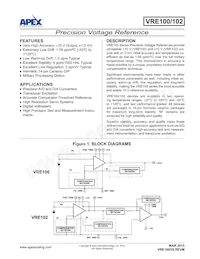 VRE102CA-3 Datasheet Copertura