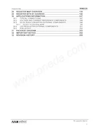 WM8326GEFL00E/V Datasheet Pagina 7