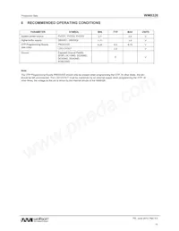 WM8326GEFL00E/V Datasheet Pagina 15