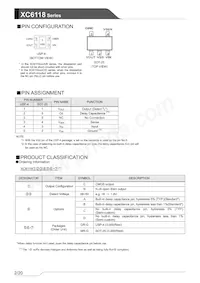 XC6118N50DGR-G Datasheet Pagina 2