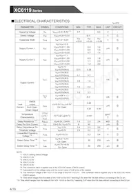 XC6119N18ANR-G Datenblatt Seite 4