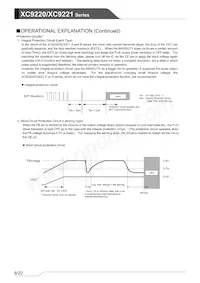 XC9221A09AMR-G Datasheet Pagina 8