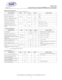 XRP7704ILB-1003-F Datasheet Page 4