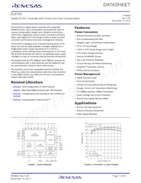 ZL6105ALAFTR5546 Datasheet Cover