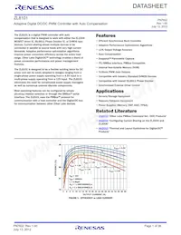 ZL8101ALAFTK Datenblatt Cover