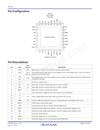 ZL8101ALAFTK Datasheet Pagina 3