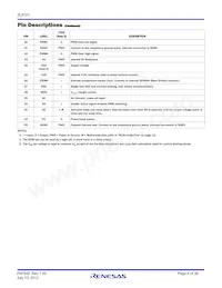 ZL8101ALAFTK Datasheet Pagina 4