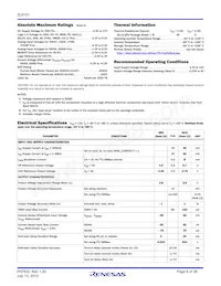 ZL8101ALAFTK Datasheet Pagina 6