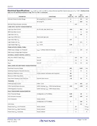 ZL8101ALAFTK Datasheet Pagina 7