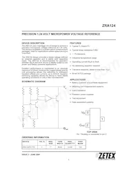ZRA124F01TC Datenblatt Cover