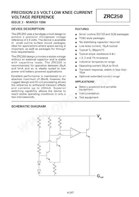 ZRC250A03STZ Datenblatt Cover