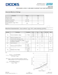 ZRC330F03TC Datasheet Page 2