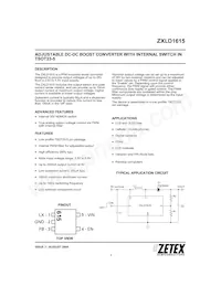 ZXLD1615ET5TA Datasheet Copertura