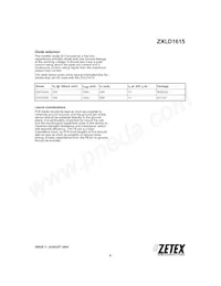 ZXLD1615ET5TA Datasheet Pagina 9