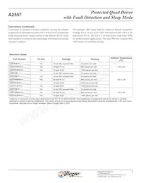 A2557SLBTR-T Datasheet Page 2