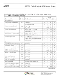 A3958SLBTR-T Datasheet Page 3