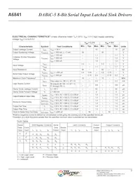 A6841SLWTR-20-T Datasheet Pagina 3