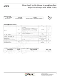 A8732EEETR-T Datasheet Pagina 3