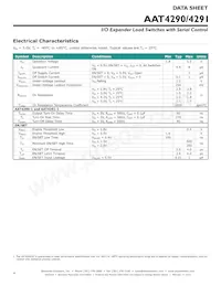 AAT4290IJS-1-T1數據表 頁面 4